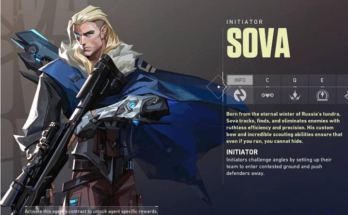 《瓦洛蘭特》角色英文名介紹