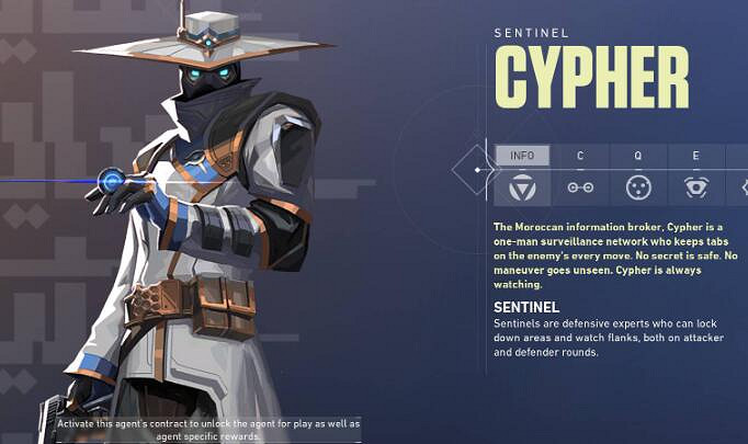 《瓦洛蘭特》角色英文名介紹