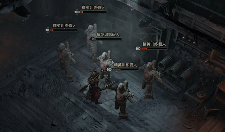 玩家吐槽《暗黑4》訓練假人做的太敷衍 連DPS統計都沒 玩家吐槽《暗黑4》訓練假人做的太敷衍 連DPS統計都沒