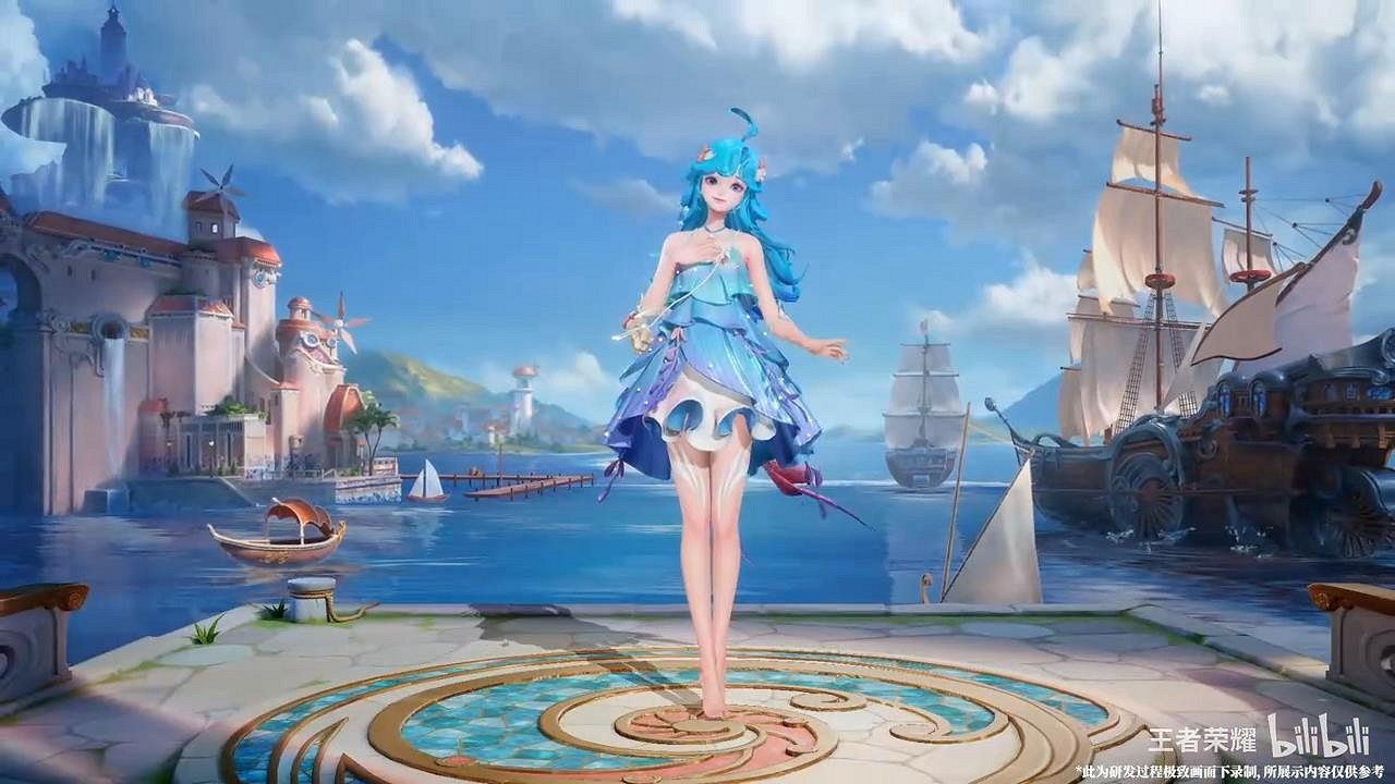 《王者榮耀》美人魚朵莉亞將上線 大招可刷新隊友CD 《王者榮耀》美人魚朵莉亞將上線 大招可刷新隊友CD