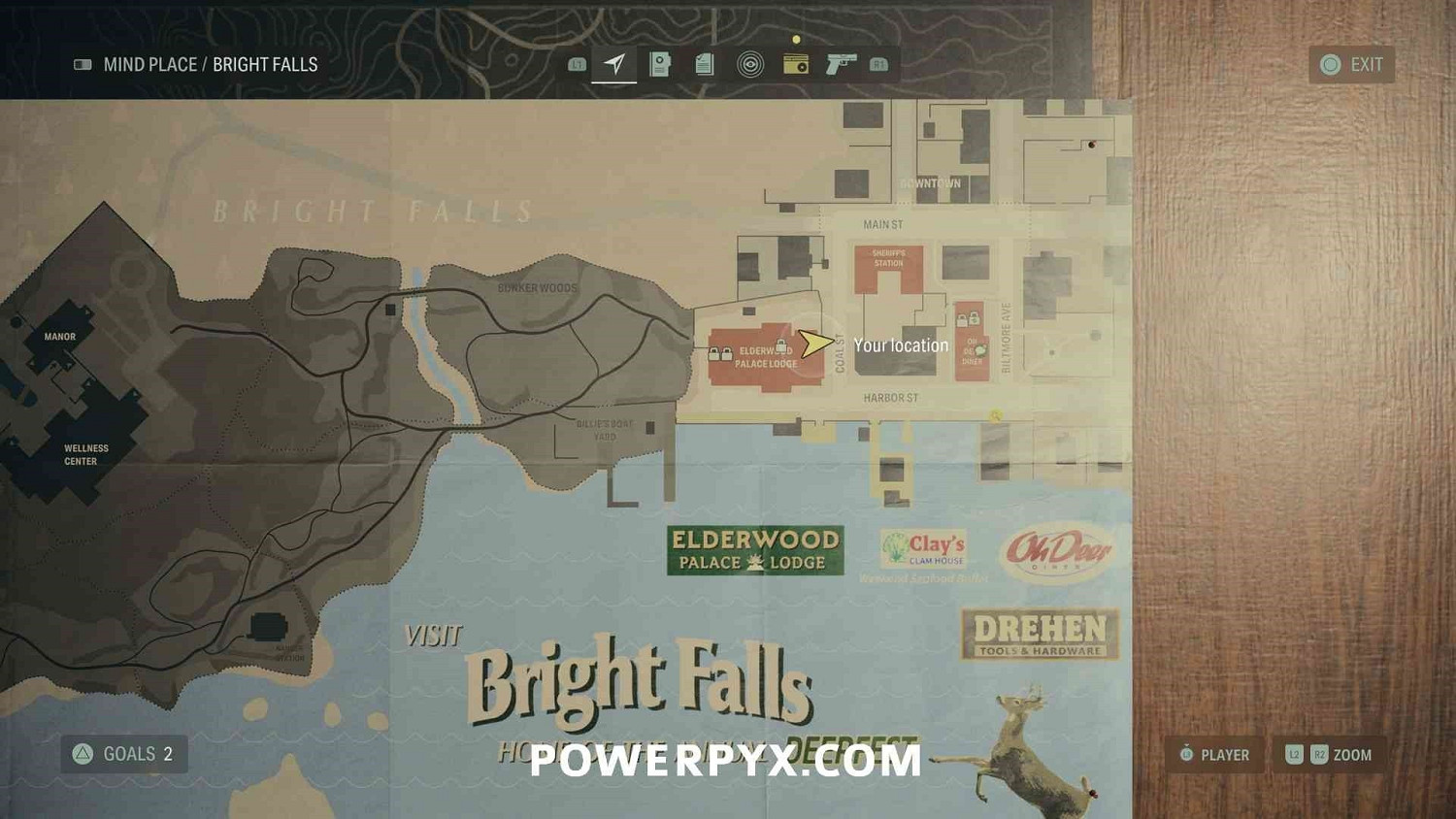 《心靈殺手2》回歸1鹿頭位置一覽