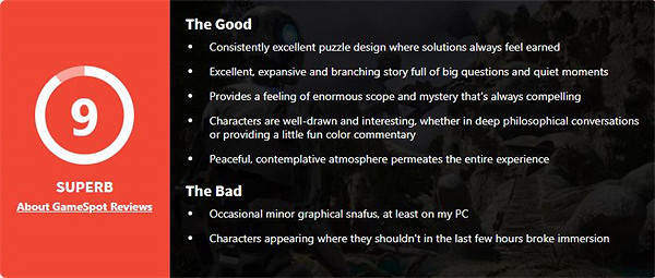 《塔洛斯的法則2》全球媒體評分解禁：M站均分86分