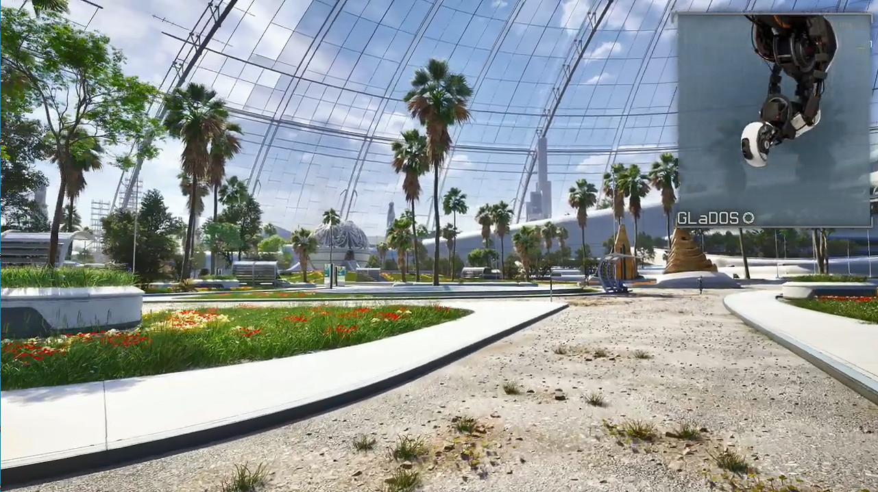 “連動”傳送門了?GLaDOS玩《塔洛斯的法則2》 “連動”傳送門了?GLaDOS玩《塔洛斯的法則2》