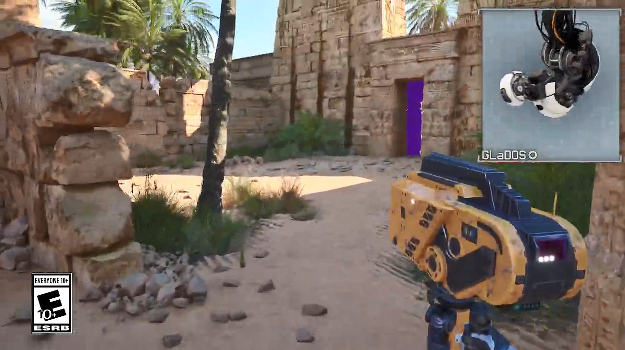 “連動”傳送門了?GLaDOS玩《塔洛斯的法則2》 “連動”傳送門了?GLaDOS玩《塔洛斯的法則2》