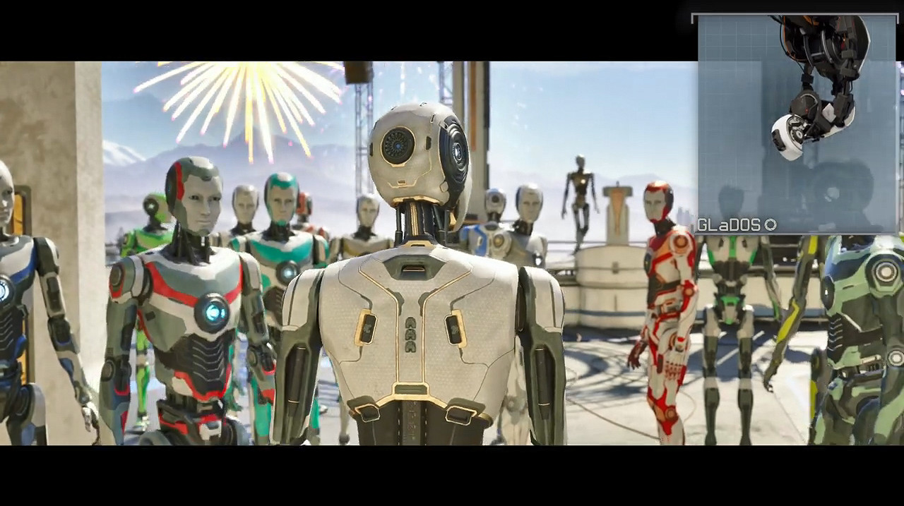 “連動”傳送門了?GLaDOS玩《塔洛斯的法則2》 “連動”傳送門了?GLaDOS玩《塔洛斯的法則2》