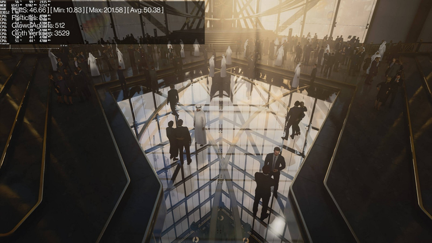 《殺手3》光追測試 2K解析度3080也無法流暢運行