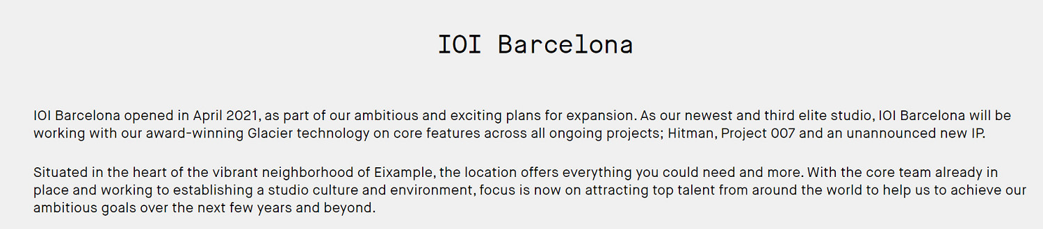 《殺手》開發商打造未公布IP 或是中世紀幻想網遊 《殺手》開發商打造未公布IP 或是中世紀幻想網遊