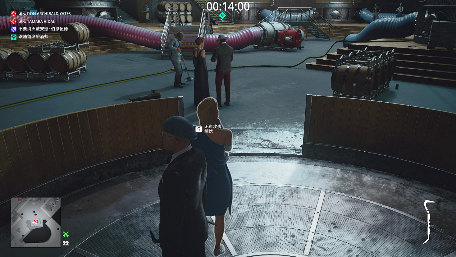 殺手3葡萄成熟時成就應該怎麽做