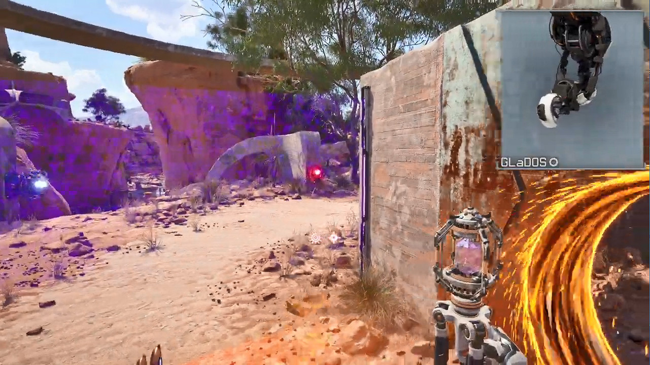 “連動”傳送門了?GLaDOS玩《塔洛斯的法則2》 “連動”傳送門了?GLaDOS玩《塔洛斯的法則2》