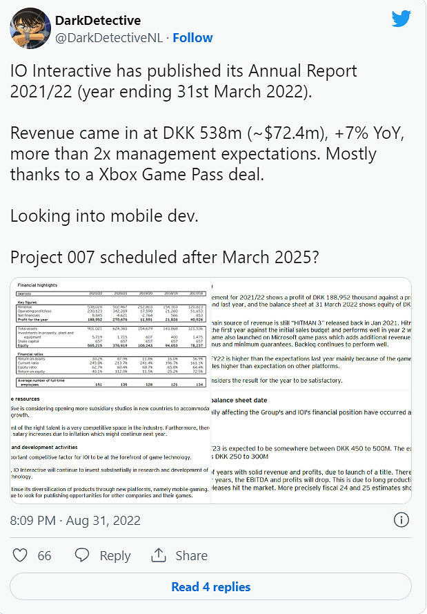 IO互動的007遊戲 2025年3月之前不會發售