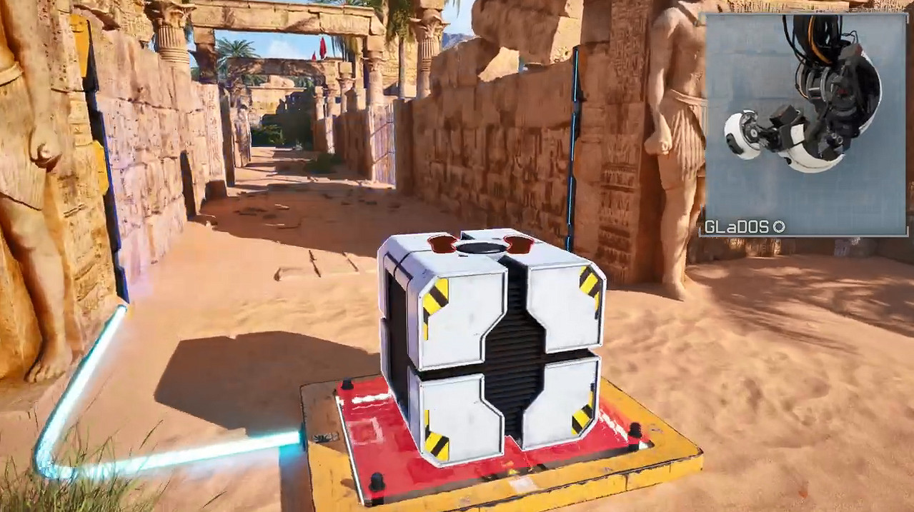 “連動”傳送門了?GLaDOS玩《塔洛斯的法則2》 “連動”傳送門了?GLaDOS玩《塔洛斯的法則2》