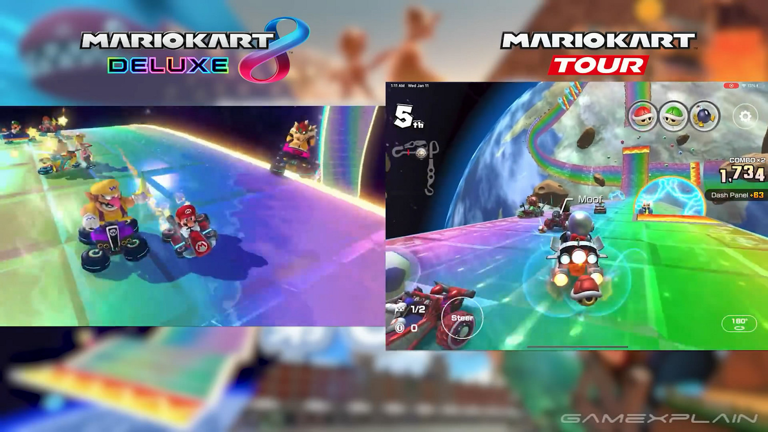 《馬車8DX》第6彈DLC新增賽道與原賽道對比影像賞! 《馬車8DX》第6彈DLC新增賽道與原賽道對比影像賞!