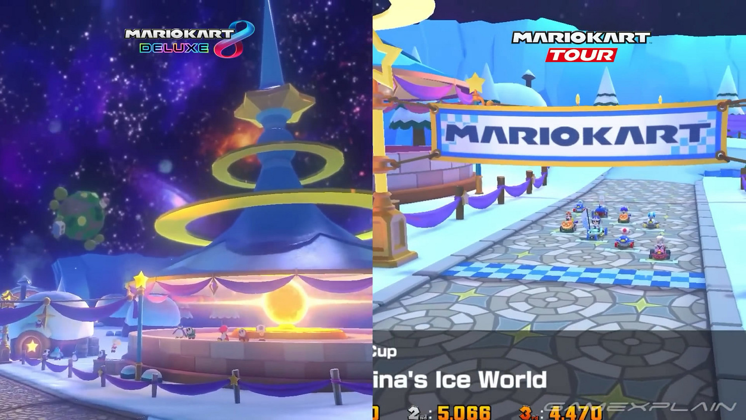 《馬車8DX》第6彈DLC新增賽道與原賽道對比影像賞! 《馬車8DX》第6彈DLC新增賽道與原賽道對比影像賞!