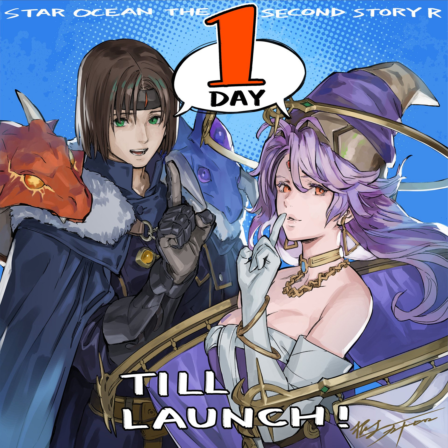 《星海：第二個故事R》已發售 倒計時插圖一覽!