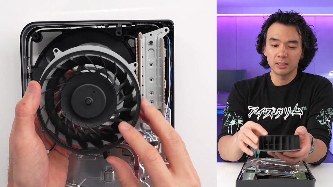 輕薄版PS5拆解測試:遊戲功耗和溫度略高於舊款機型 輕薄版PS5拆解測試:遊戲功耗和溫度略高於舊款機型