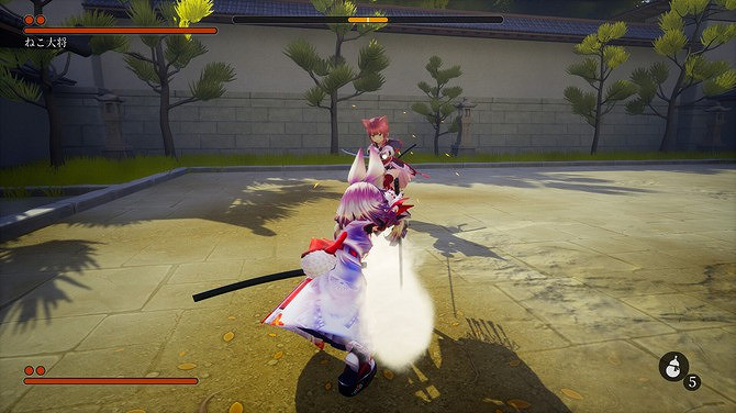 《巫兎》免費登陸Steam 美少女刀劍對戰Boss