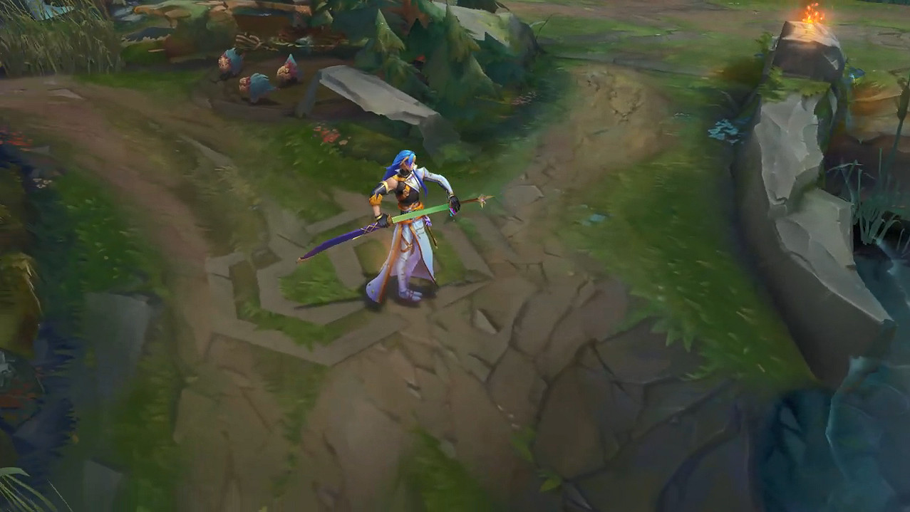 《英雄聯盟》“心之鋼”永恩 至臻皮膚實機展示公開