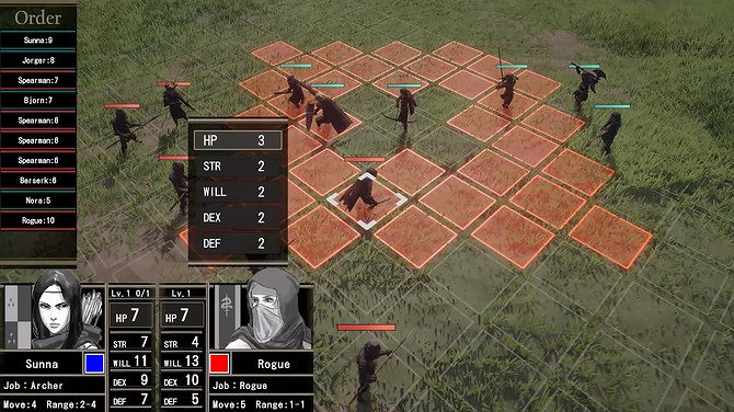 《Indomitable Blade》Steam頁面上線 復古風戰旗RPG