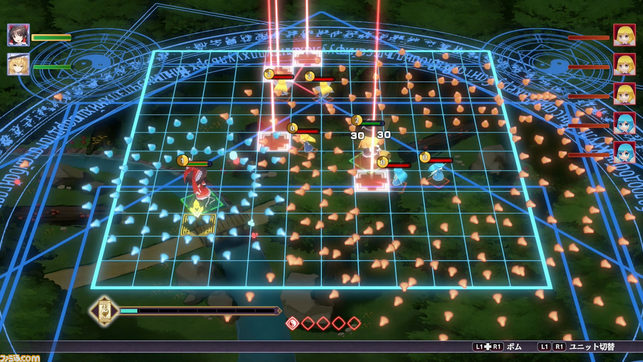 戰術RPG遊戲《東方符咒狂歡節》遊戲畫面截圖公布！