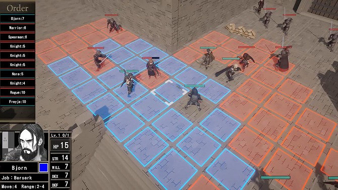 《Indomitable Blade》Steam頁面上線 復古風戰旗RPG