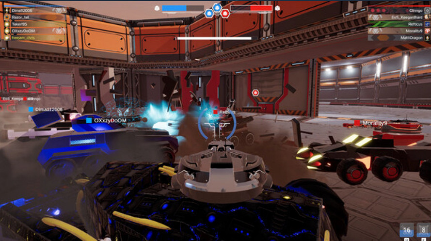 多人定製大混戰遊戲《機器戰車2》Steam平台免費開玩