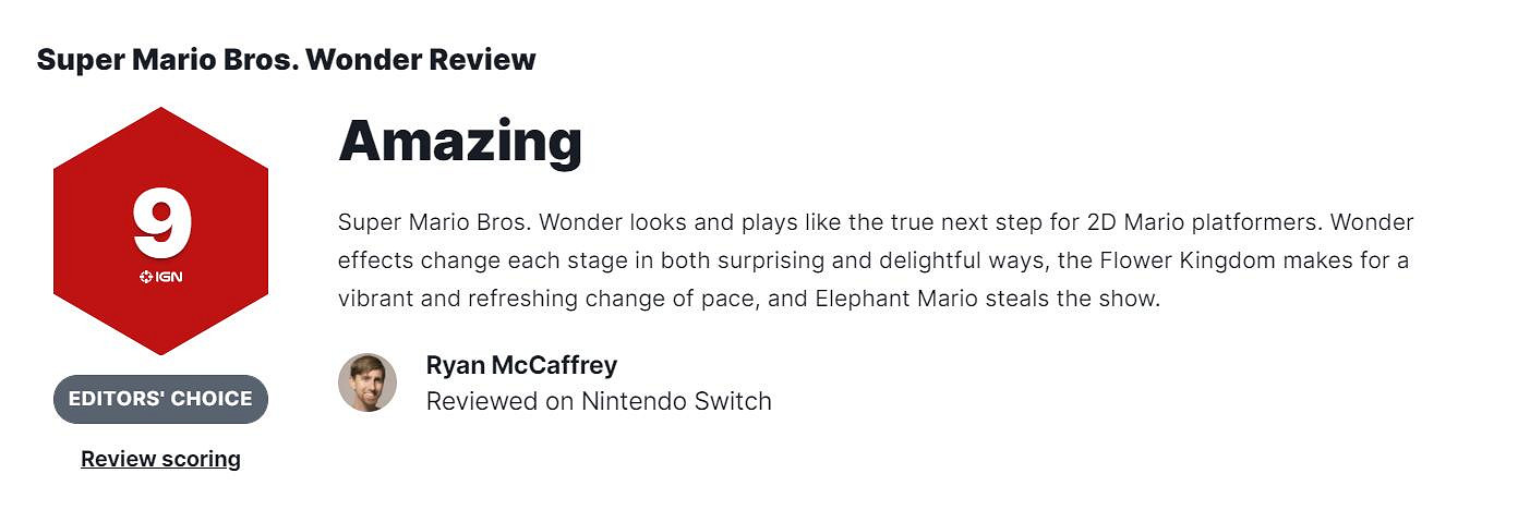 賣爆了!《瑪利歐驚奇》發售兩周內全球銷量突破430萬