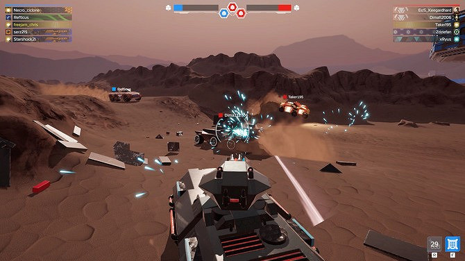 《Robocraft 2》Steam免費搶先體驗 定製戰車大混戰