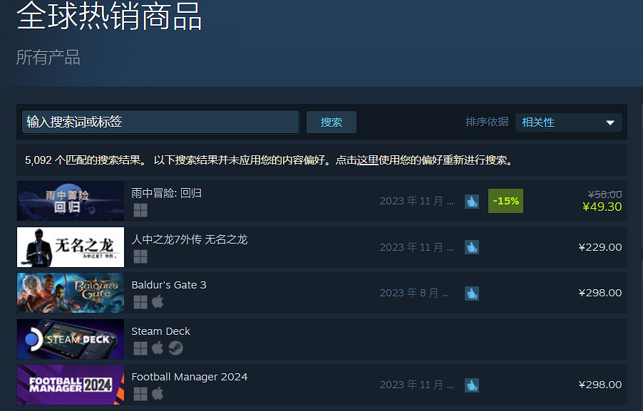 《雨中冒險：回歸》特別好評賣爆！成Steam熱銷榜第一