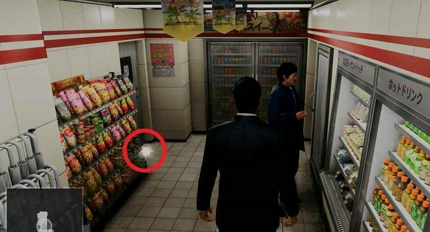 《人中之龍7外傳無名之龍》寄存箱鑰匙A1-A5位置分享