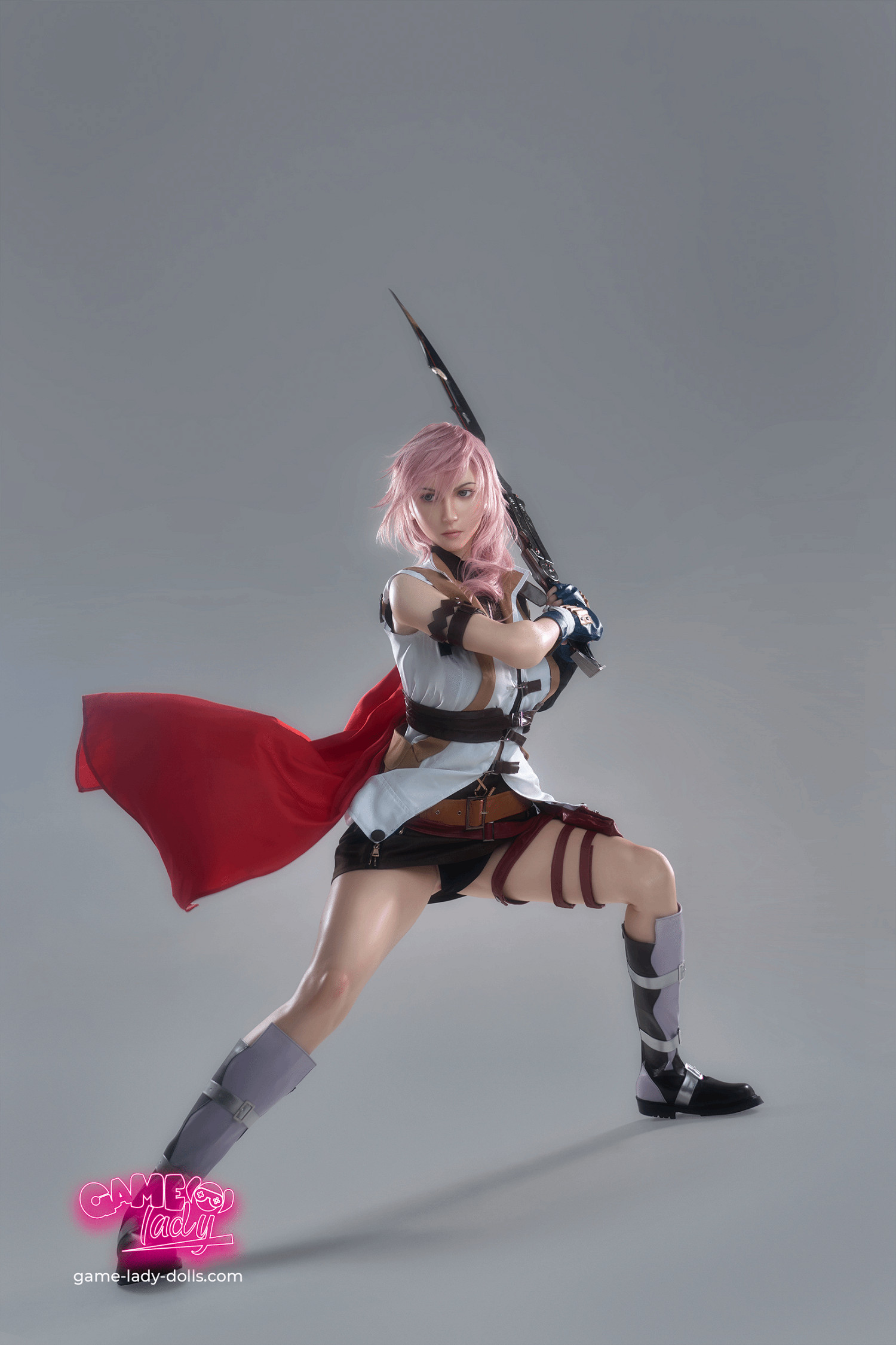 如此逼真！Game Lady上架《FF13》“奶挺姐”等身人偶