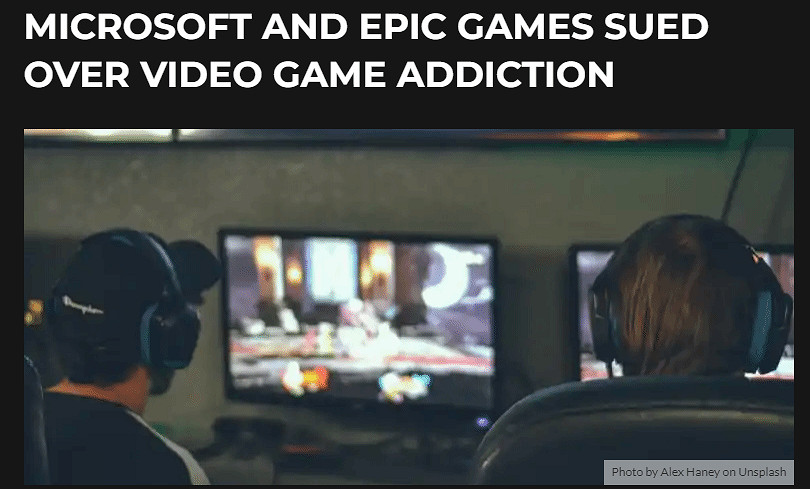 美國一母親起訴微軟暴雪等遊戲公司：因兒子沉迷遊戲