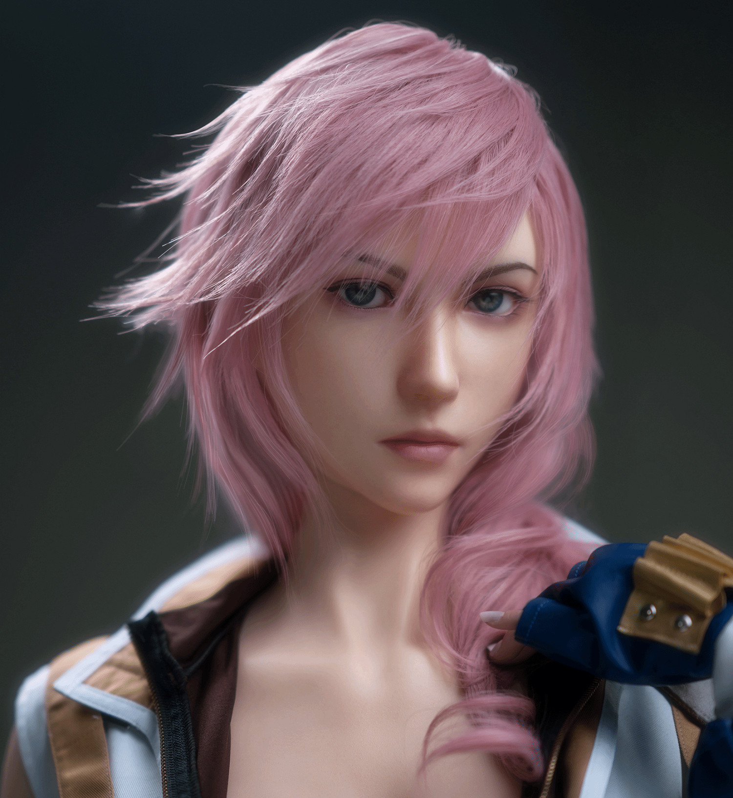 如此逼真！Game Lady上架《FF13》“奶挺姐”等身人偶