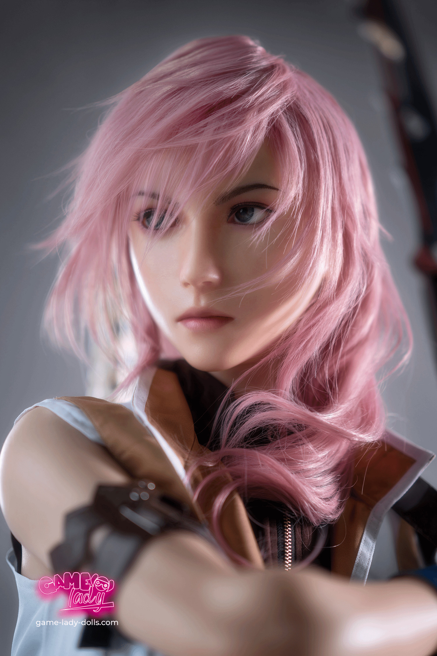 如此逼真！Game Lady上架《FF13》“奶挺姐”等身人偶