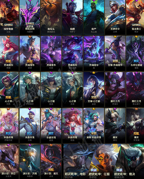 《英雄聯盟手遊》4.4版本英雄皮膚時間線 4.4版本英雄皮膚爆料 《英雄聯盟手遊》4.4版本英雄皮膚時間線 4.4版本英雄皮膚爆料