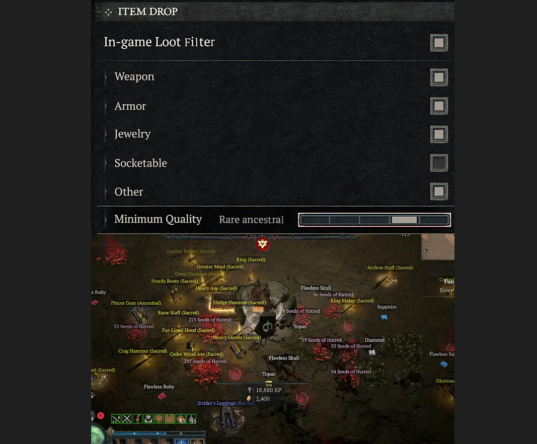 《暗黑4》遊戲總監解釋「戰利品過濾功能」為啥還沒出