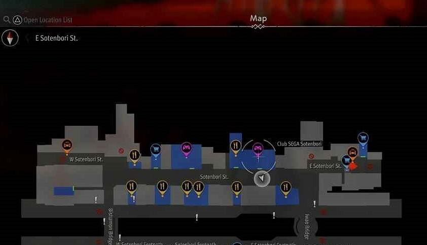 《人中之龍7外傳無名之龍》寄存箱鑰B1-B5匙位置