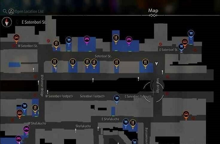 《人中之龍7外傳無名之龍》寄存箱鑰B1-B5匙位置