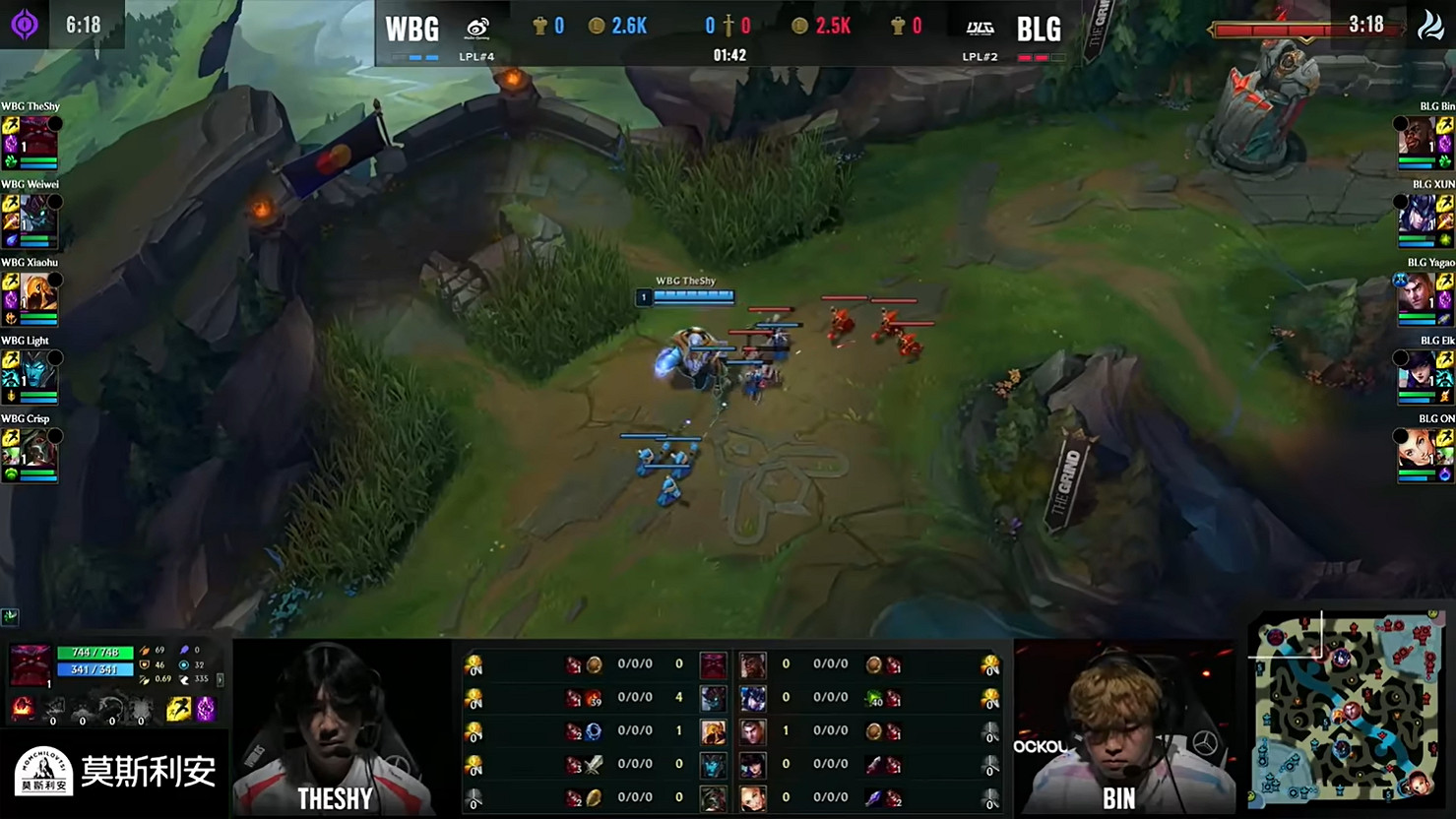 《英雄聯盟》 S13半決賽 WBG與BLG進入決勝局! 《英雄聯盟》 S13半決賽 WBG與BLG進入決勝局!