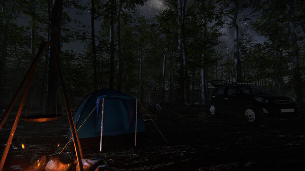 《露營Vlog模擬器2024》明年第一季度登錄Steam 《露營Vlog模擬器2024》明年第一季度登錄Steam