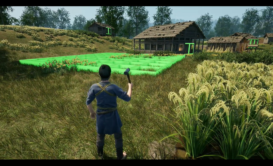 《戰國王朝》新增農業系統實機公布!全新器具、建築 《戰國王朝》新增農業系統實機公布!全新器具、建築