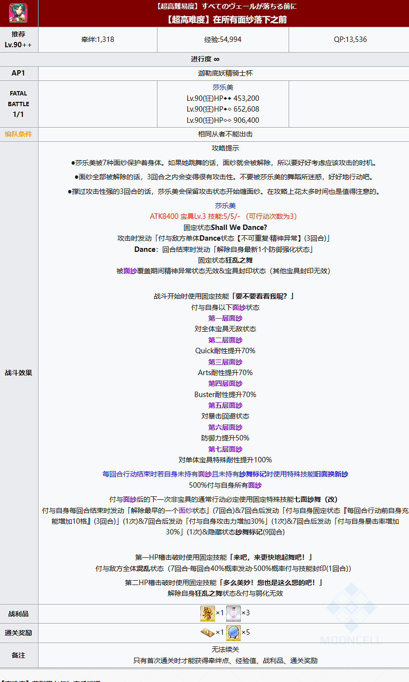 《FGO》莎樂美怎麽打 第三天高難在所有面紗落下之前陣容推薦