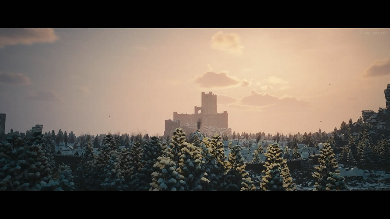 美輪美奐！藝術家虛幻5重製《上古卷軸5》“冬堡”