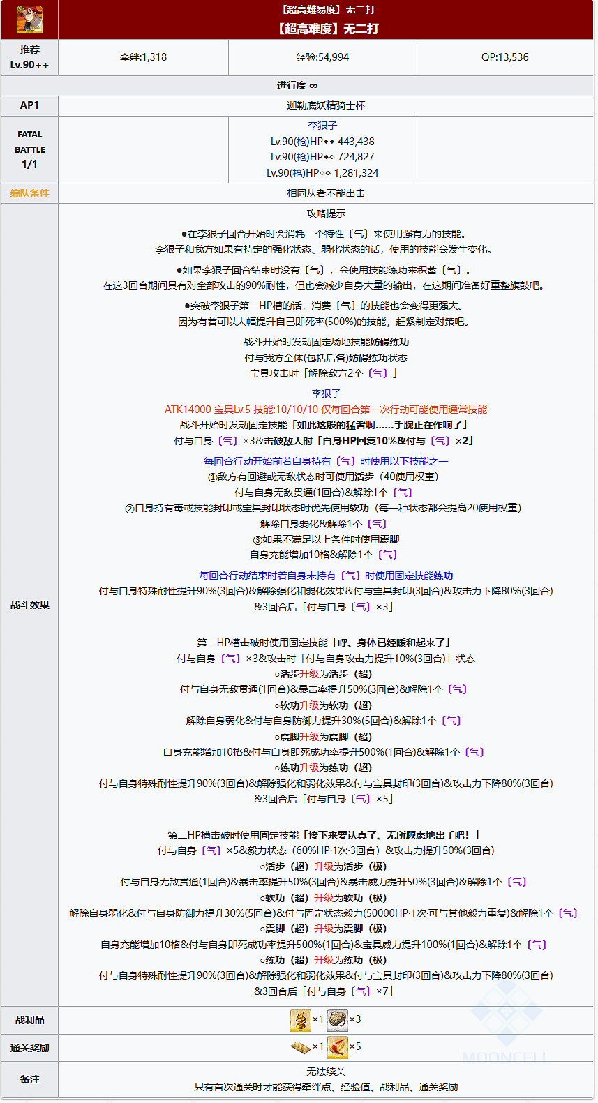 《FGO》李書文怎麽打 摩根祭第一天高難無二打陣容推薦 《FGO》李書文怎麽打 摩根祭第一天高難無二打陣容推薦