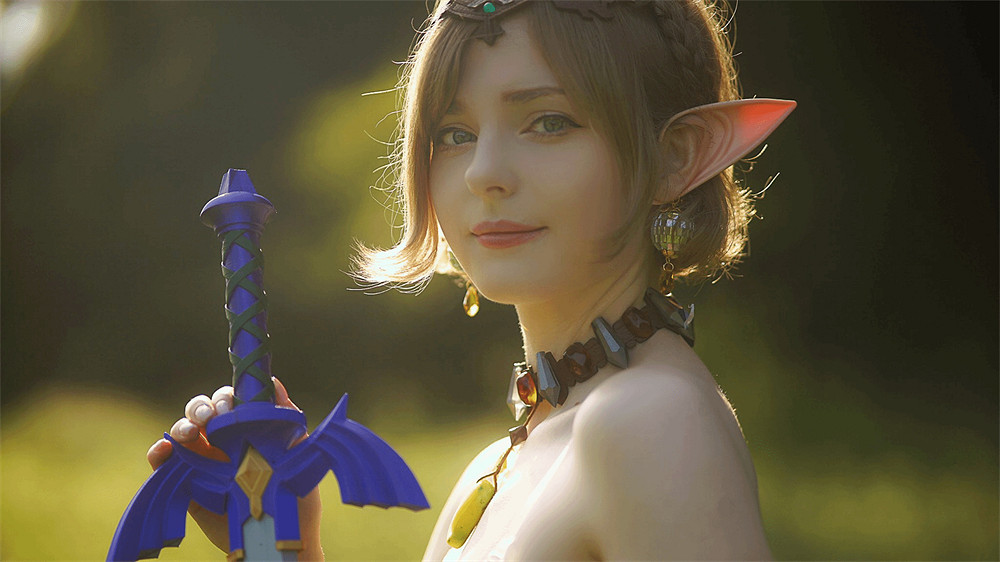 艾什莉臉模Cos“塞爾達公主”新照:誰能忍住不去救? 艾什莉臉模Cos“塞爾達公主”新照:誰能忍住不去救?