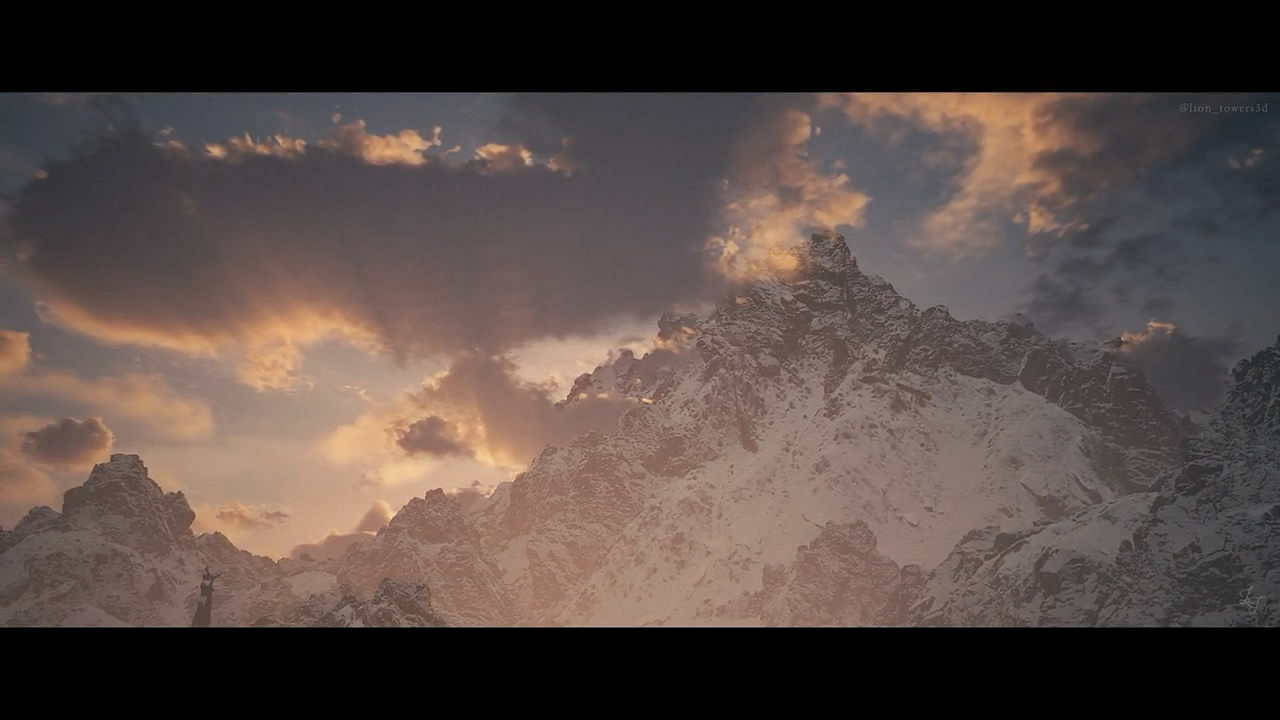 美輪美奐！藝術家虛幻5重製《上古卷軸5》“冬堡”