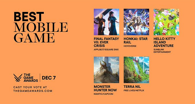 TGA2023全獎項提名：《心靈殺手2》《博德3》獲8項提名