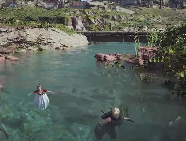 《最終幻想7:重生》將首次添加游泳功能：新實機公布