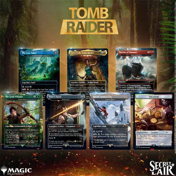 《魔法風雲會》連動《古墓奇兵》預告公布：勞拉卡牌登場