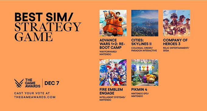 TGA2023全獎項提名：《心靈殺手2》《博德3》獲8項提名