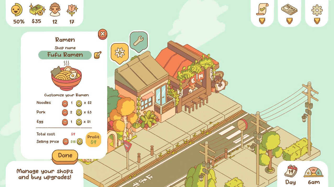 日風經營遊戲《南小路》將於2024年1月發售